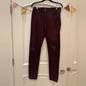 AG velvet jeans